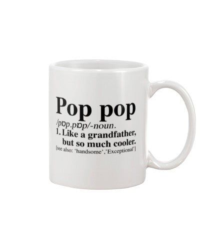 Grandson Mug- poppop somuch cooler htte