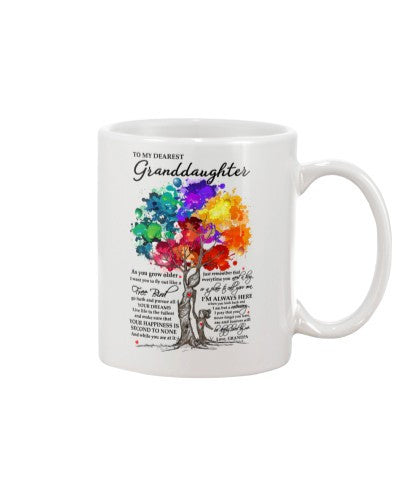 Granddaughter Mug- tmgd always here love htte