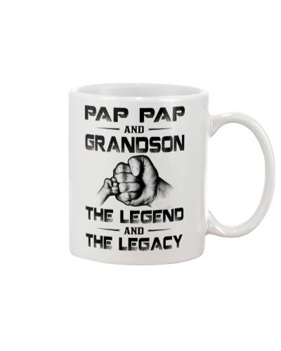 Grandson Mug- pappap grandson the legend htte