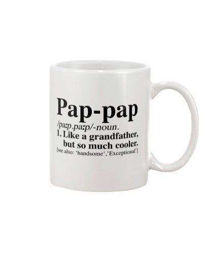 Grandson Mug- pappap somuch cooler htte