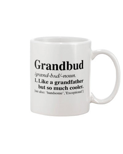 Grandson Mug- grandbud somuch cooler htte