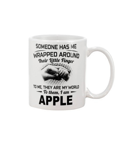 Grandson Mug- wrapped around apple htte 1