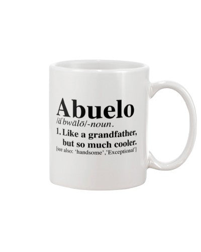 Grandson Mug- abuelo somuch cooler htte