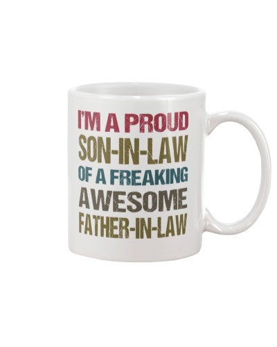 Son In Law Mug- iap son inlaw freaking father inlaw htte