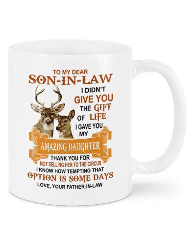 Son In Law Mug- mug sonil circus fatheril dauc htte