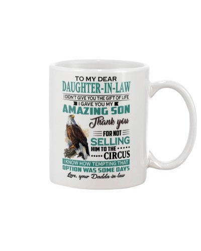 Daughter In Law Mug- daughter inlaw circus dadda lchv