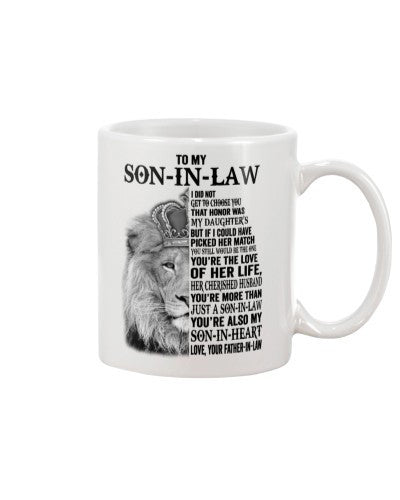 Son In Law Mug- sonil honor fatheril ddub ngnh