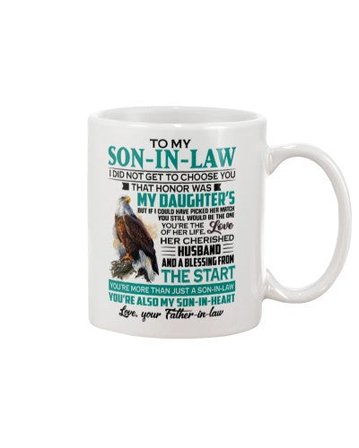 Son In Law Mug- eagle son inlaw thestar father inlaw htte
