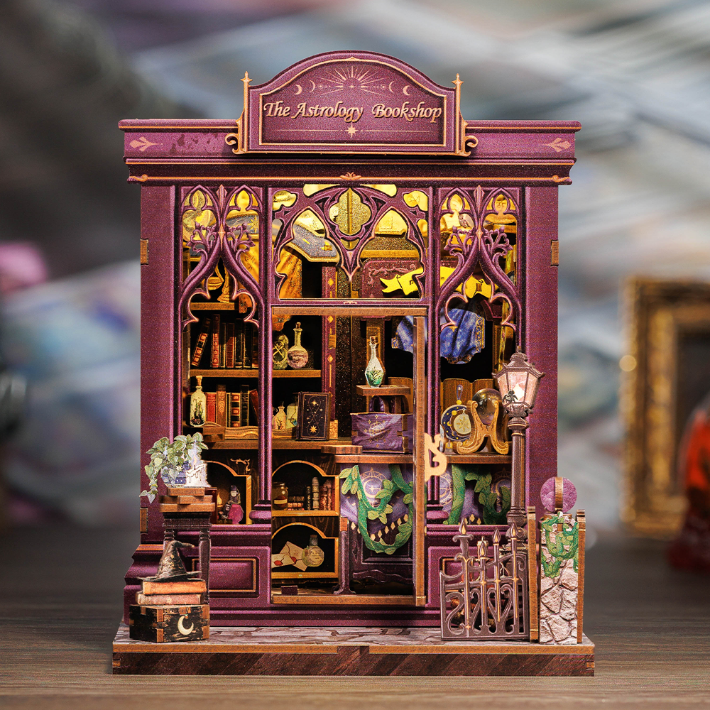 The Astrology Bookshop | CUTEBEE DIY Book Nook Kit |