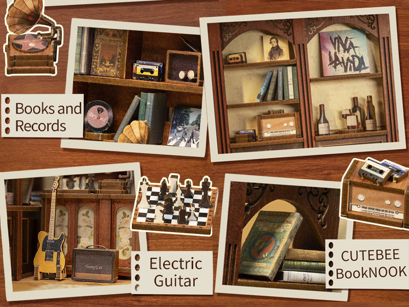 The Secret Rhythm | CUTEBEE DIY Book Nook Kit
