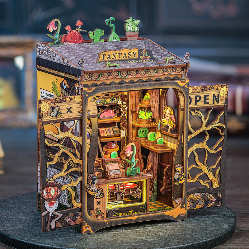 Fantacy Plant Shop | CUTEBEE DIY Book Nook Kit