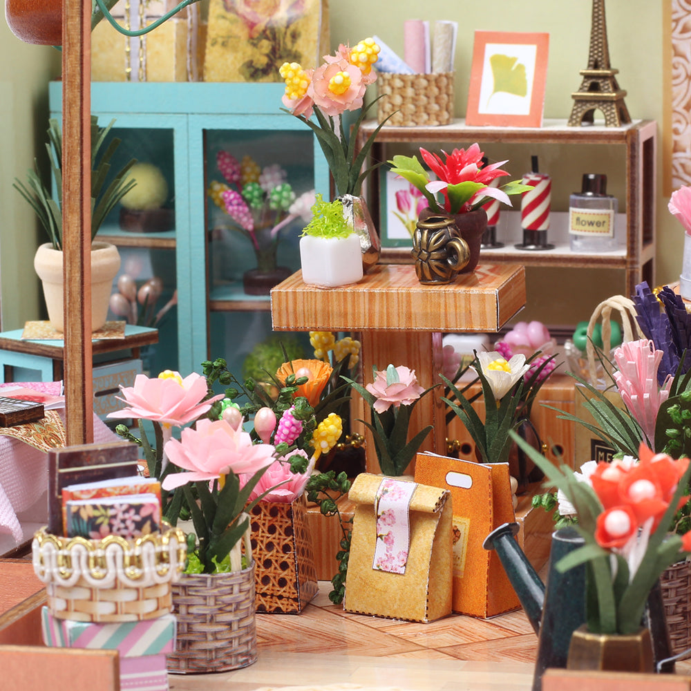 Jenny's Greenhouse | CUTEBEE 1: 24 DIY Dollhouse Kit