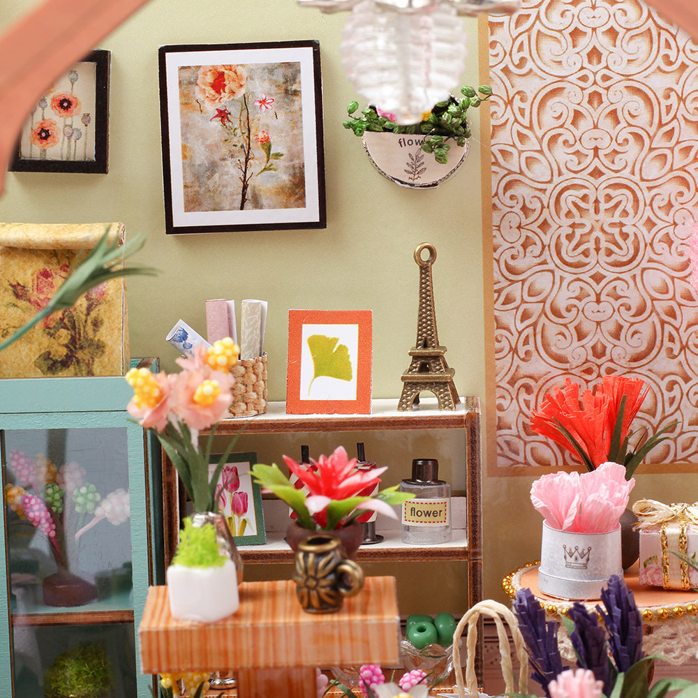 Jenny's Greenhouse | CUTEBEE 1: 24 DIY Dollhouse Kit