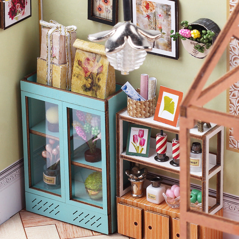 Jenny's Greenhouse | CUTEBEE 1: 24 DIY Dollhouse Kit