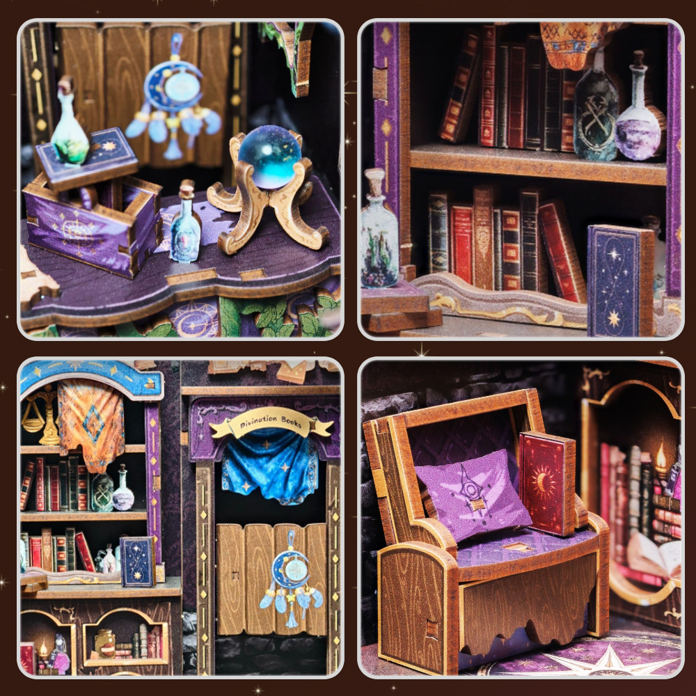 The Astrology Bookshop | CUTEBEE DIY Book Nook Kit |
