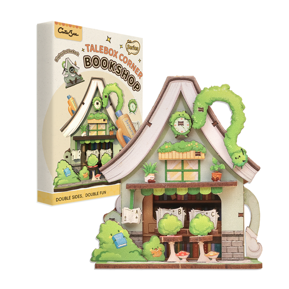 CUTEBEE Mini DIY House | Mini Store Series(6 Kits)
