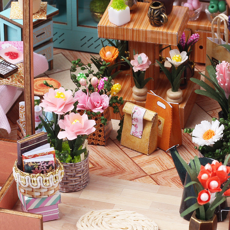 Jenny's Greenhouse | CUTEBEE 1: 24 DIY Dollhouse Kit