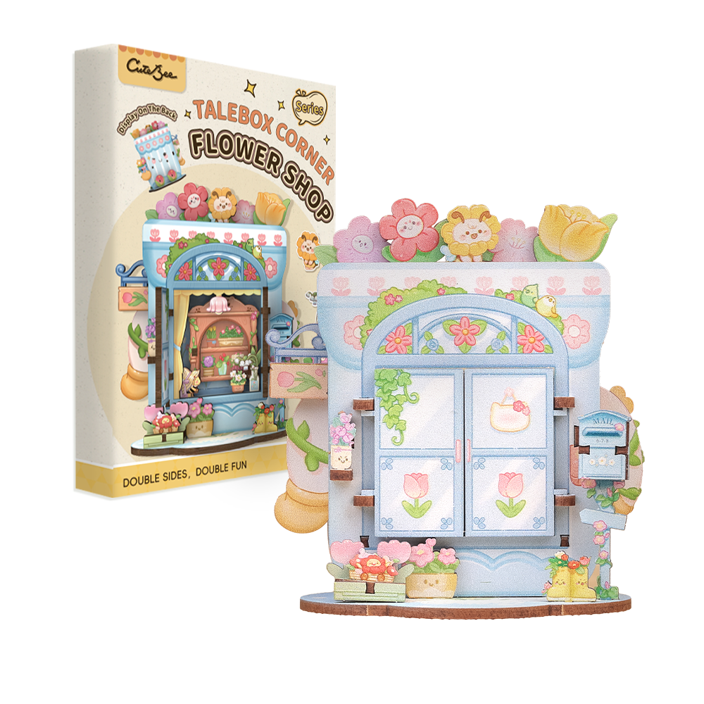 CUTEBEE Mini DIY House | Mini Store Series(6 Kits)