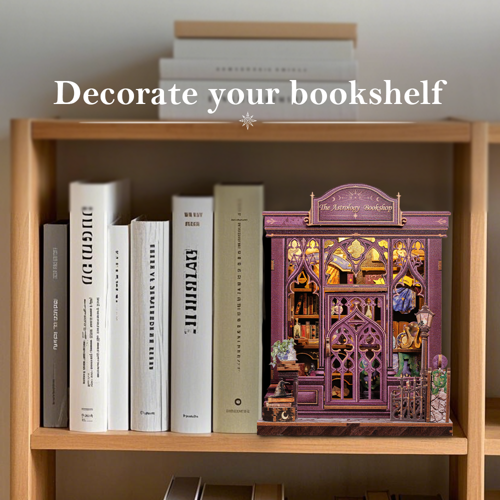 The Astrology Bookshop | CUTEBEE DIY Book Nook Kit |