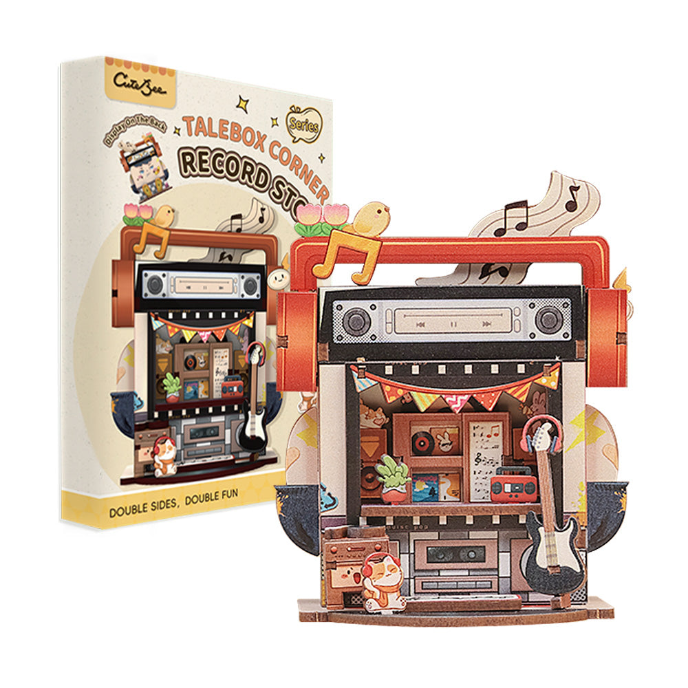CUTEBEE Mini DIY House | Mini Store Series(6 Kits)