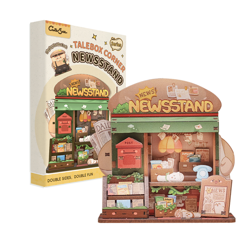 CUTEBEE Mini DIY House | Mini Store Series(6 Kits)
