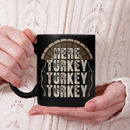 Turkey hunting Beverage Mug for men Funny bow turkey hunter gift Beverage Mug