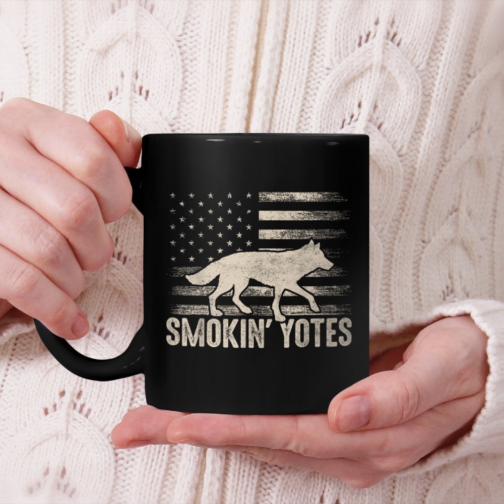 Coyote Hunting Beverage Mug 7