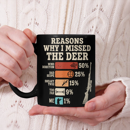 Reasons Why I Missed The Deer Beverage Mug