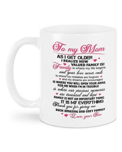 Son mug mom family son dcua trth