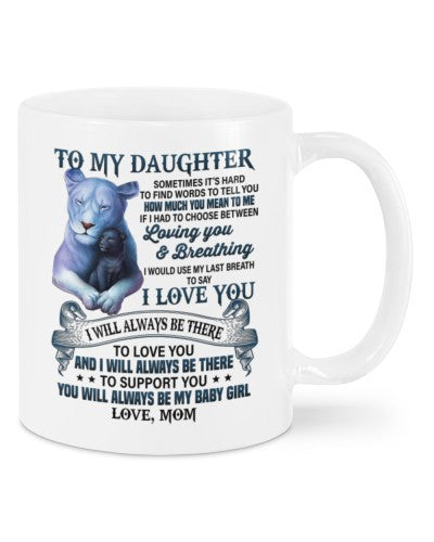 Daughter mug-mug daughter support mom deub htte