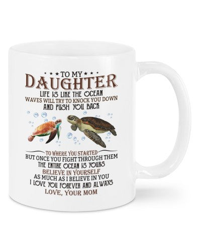 Daughter mug-mug daughter down mom ddua ntmn