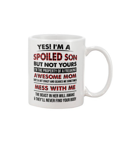 Son mug spoiled son mom djub htteh