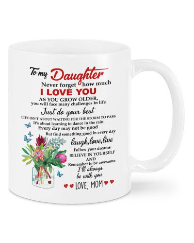 Daughter mug daughter grow mom diua htteh