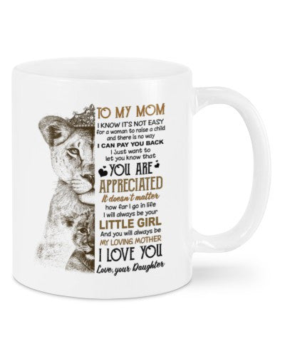 Daughter mug mom you appreciated daughter daua ngvtt