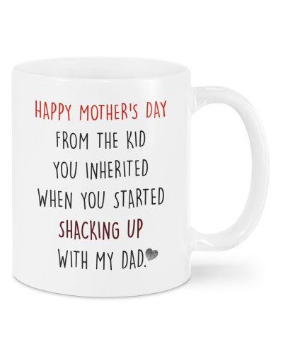 Daughter mug happy mother day with dad dfue htte