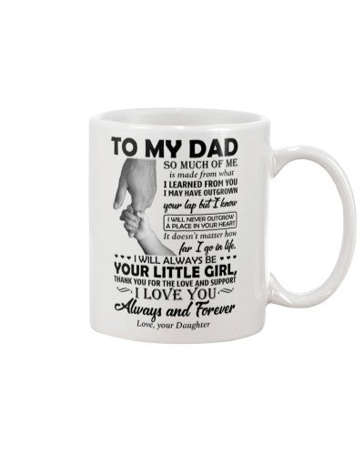 Daughter mug dad outgrow daughter ntmn