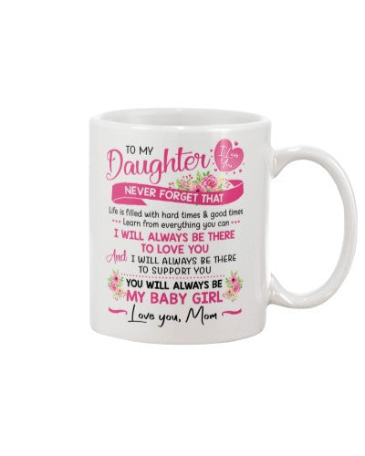 Daughter mug daughter mybabygirl mom lchv