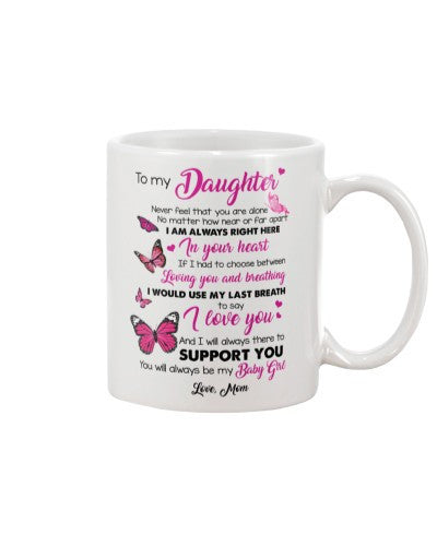 Daughter mug daughter support mom diub ngnh