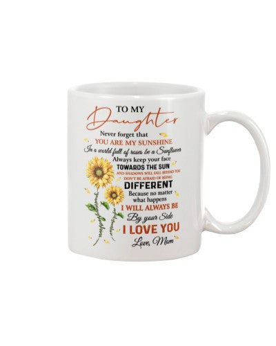 Daughter mug daughter sunshine mom ngnh