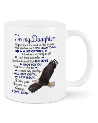 Daughter mug-mug daughter love mom ddub ntmn