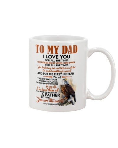 Daughter mug dad forall daughter dream ngvt