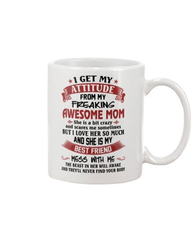 Daughter mug attitude mom bestfriend daua tbth