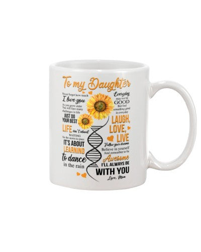 Daughter mug daughter god laugh love mom ngvt
