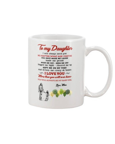Daughter mug to daughter love mom ngvt