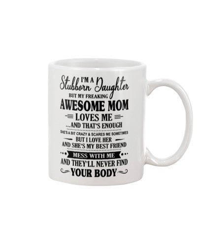 Daughter mug daughter mom lovesme dauc vttn