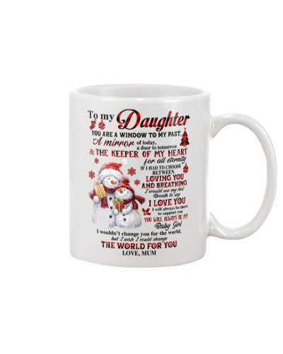 Daughter mug daughter mirror mum dduc bth ngvt