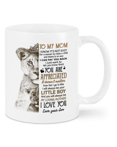 Daughter mug mom you appreciated son daua ngvtt