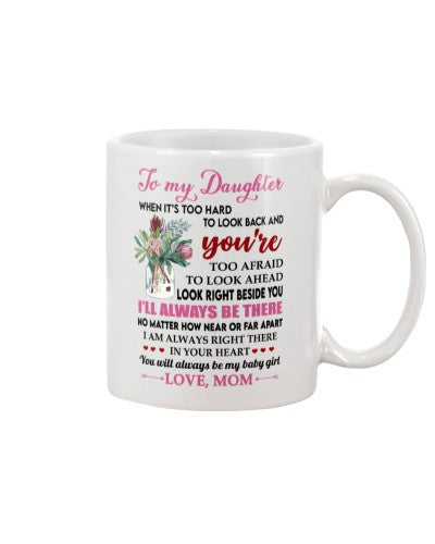 Daughter mug daughter tooafraid mom ngnh