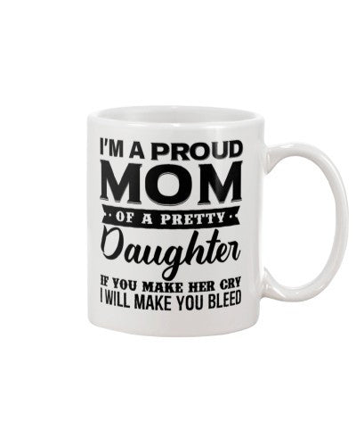 Daughter mug proud mom daughter htte