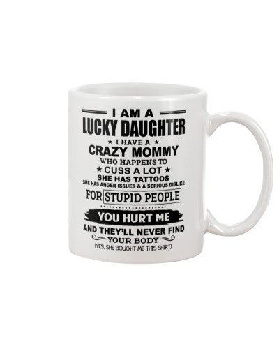Daughter mug lucky daughter mommy yhm ngvt